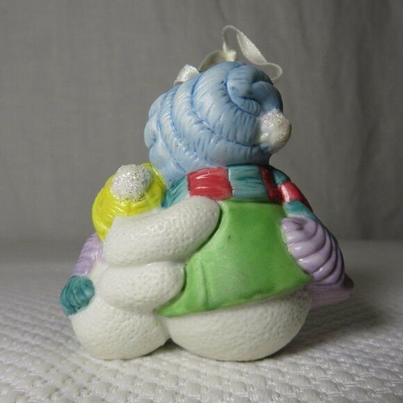 2000 Hallmark Warm Kindness Ornament Hugging Snowmen - Picture 3 of 6